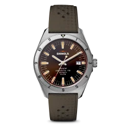 Shinola Duck|Shop All|Duck Watch Mallard Brown
