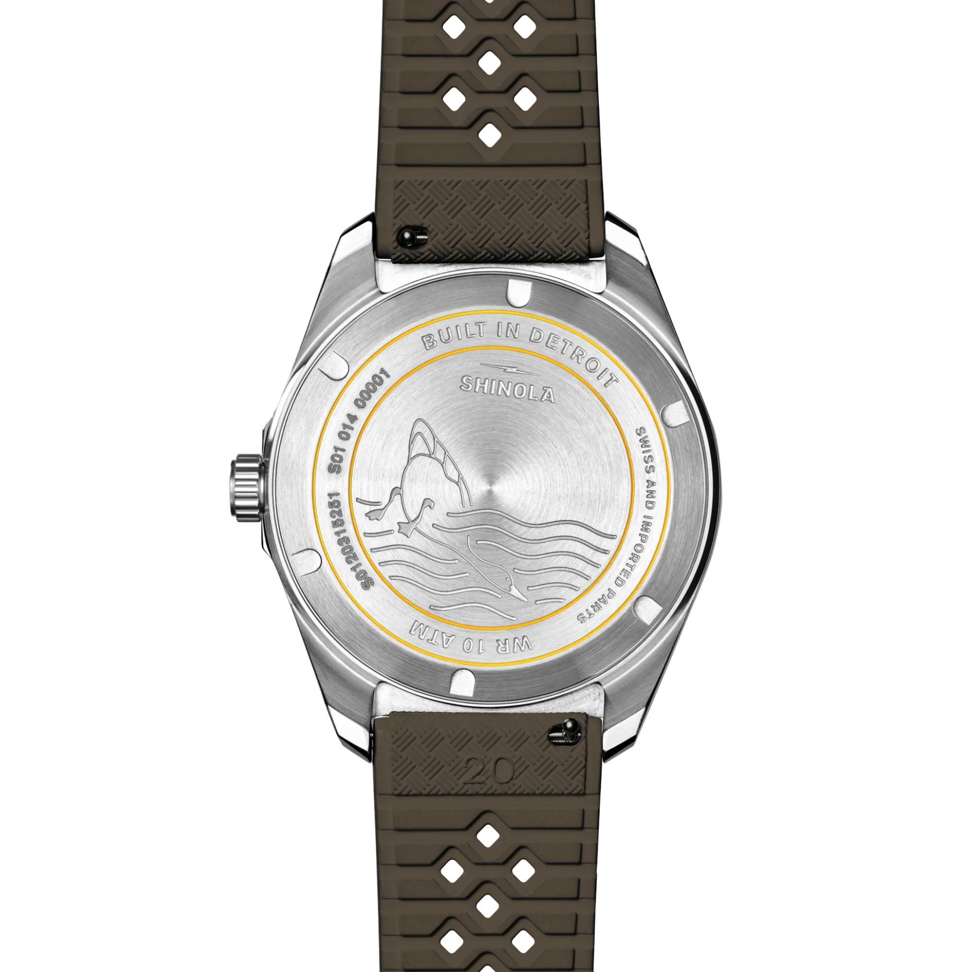 Shinola Duck|Shop All|Duck Watch Mallard Brown