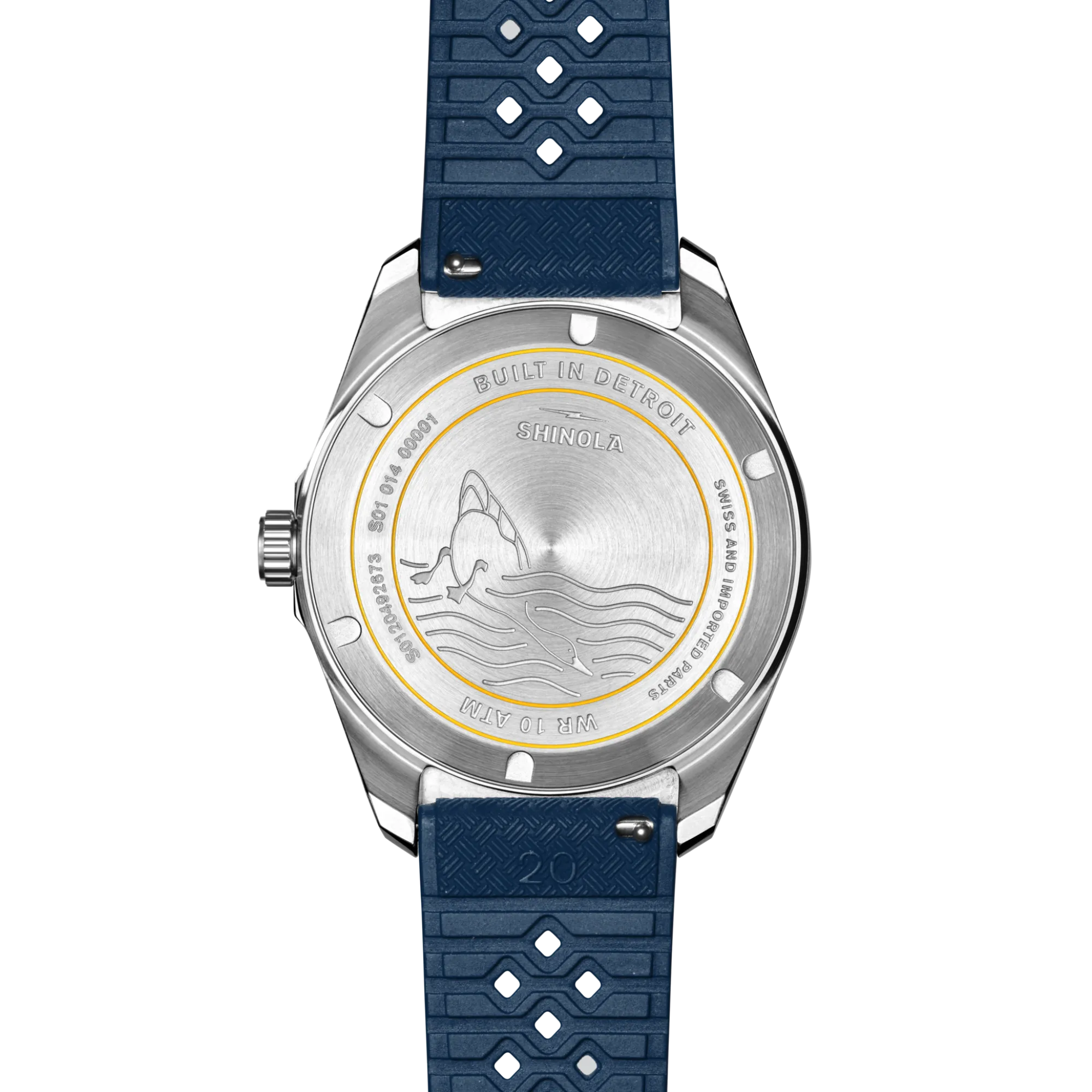 Shinola Duck|Shop All|Duck Watch Midnight Blue