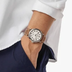 Shinola Personalizable|Engravable|Engravable Runwell Watch White