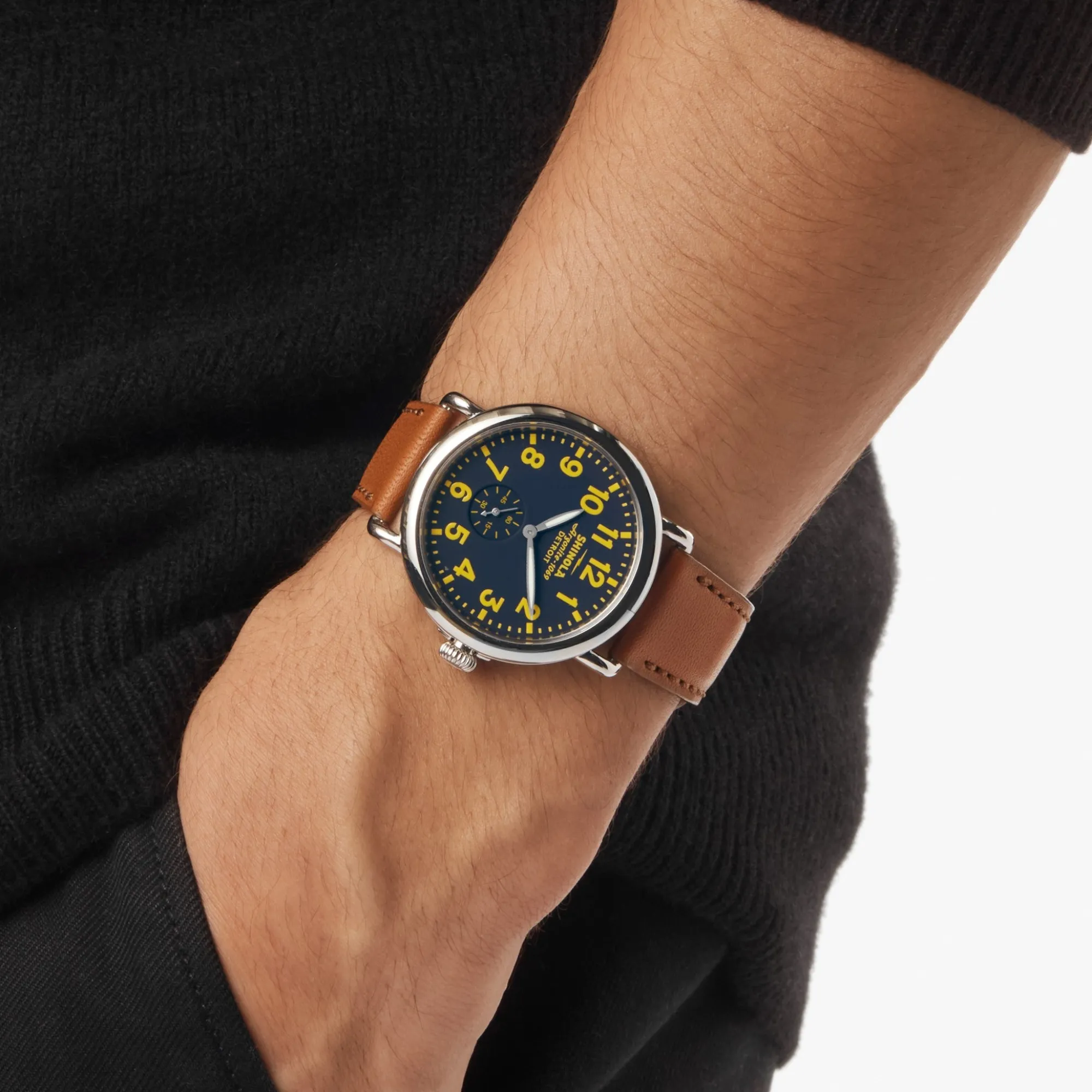 Shinola Personalizable|Engravable|Engravable Runwell Watch