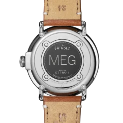 Shinola Personalizable|Engravable|Engravable Runwell Watch