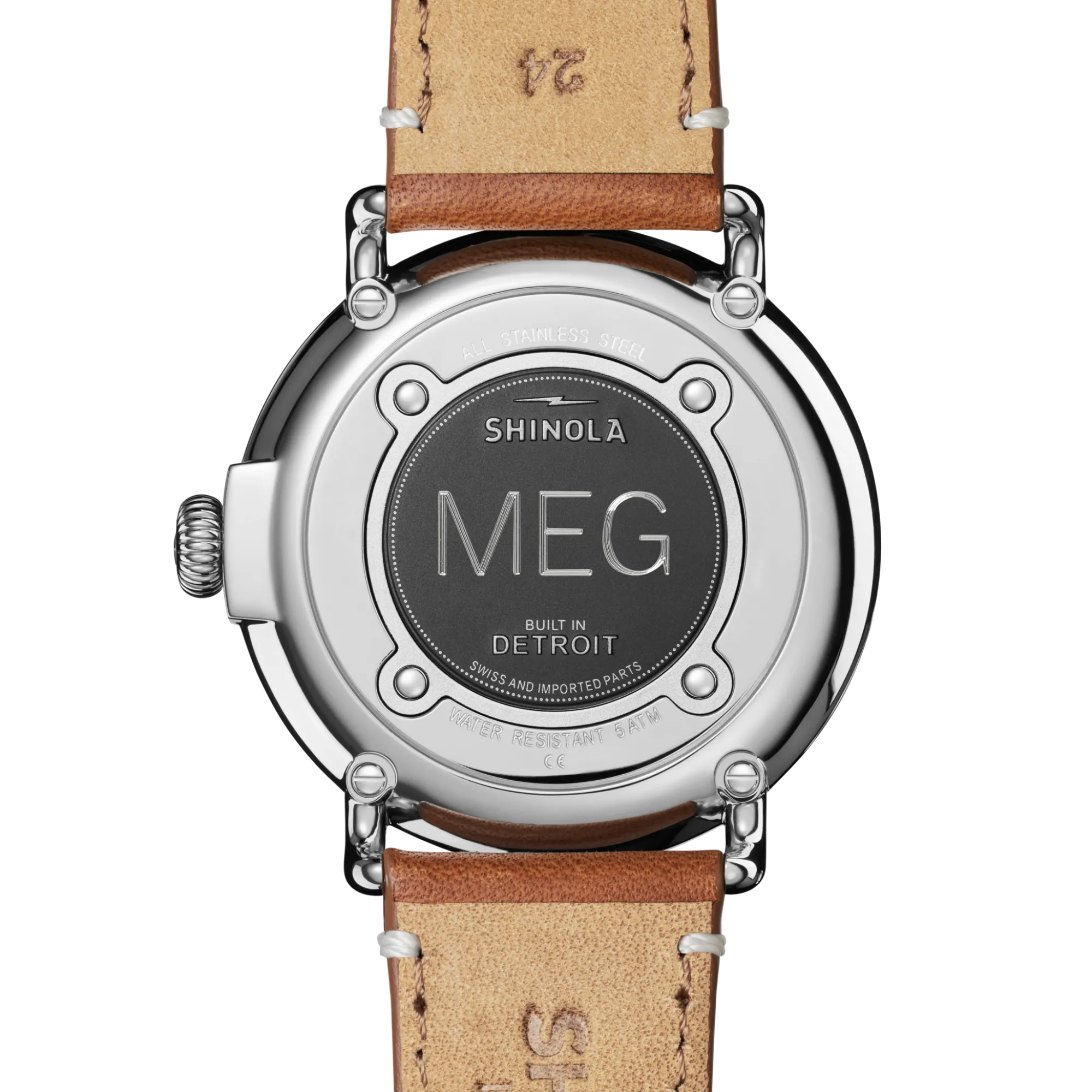 Shinola Personalizable|Engravable|Engravable Runwell Watch