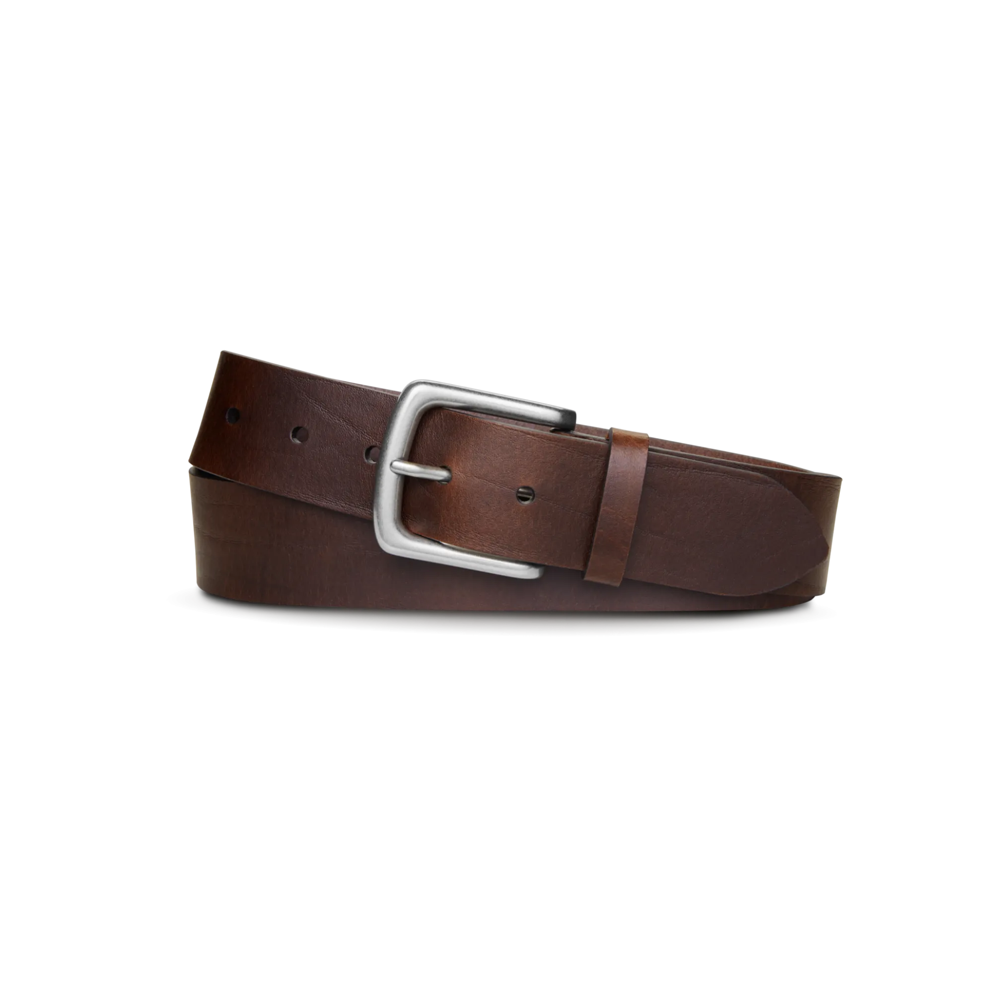 Shinola Belts|Belts|1 1/2" Essential Belt Natural Leather Dark Brown
