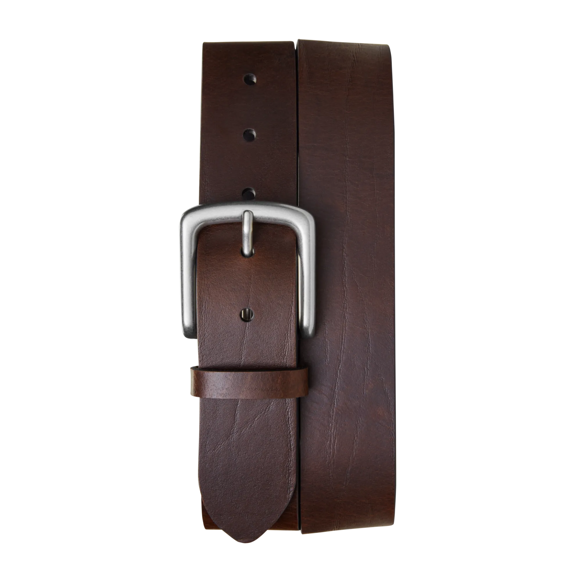 Shinola Belts|Belts|1 1/2" Essential Belt Natural Leather Dark Brown