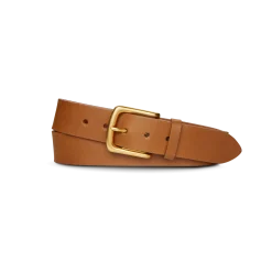 Shinola Belts|Belts|1 1/2" Essential Belt Natural Leather Tan