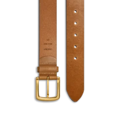 Shinola Belts|Belts|1 1/2" Essential Belt Natural Leather Tan