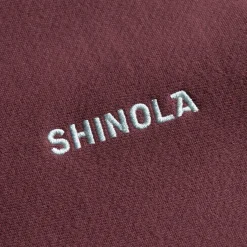 Shinola Best Sellers|Shop All Home|Fleece Logo Sweatshirt Merlot