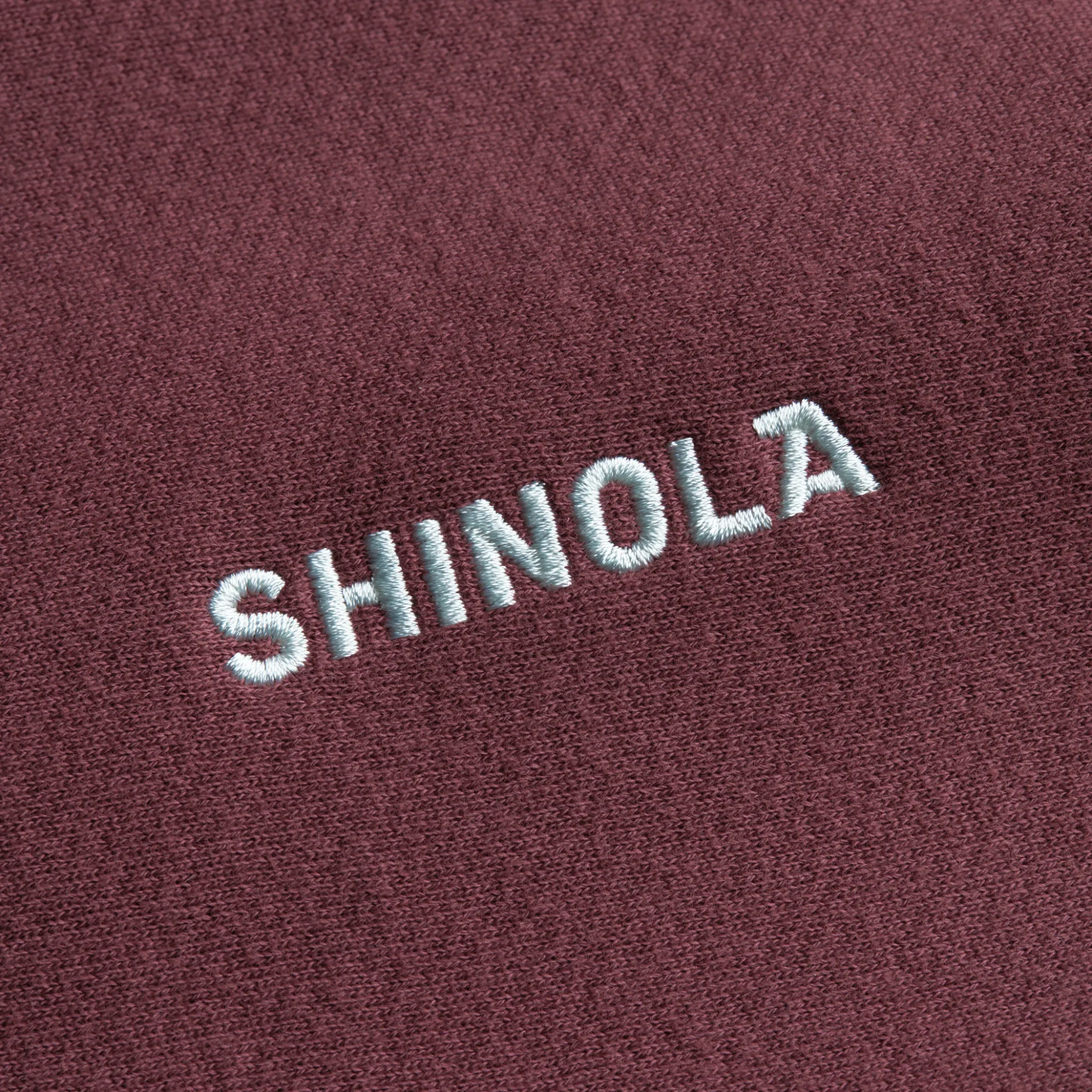 Shinola Best Sellers|Shop All Home|Fleece Logo Sweatshirt Merlot