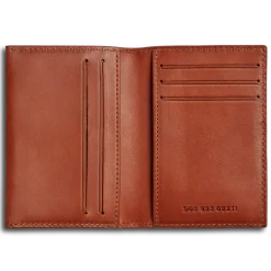 Shinola Monogrammable|New Arrivals|Folded Card Holder
