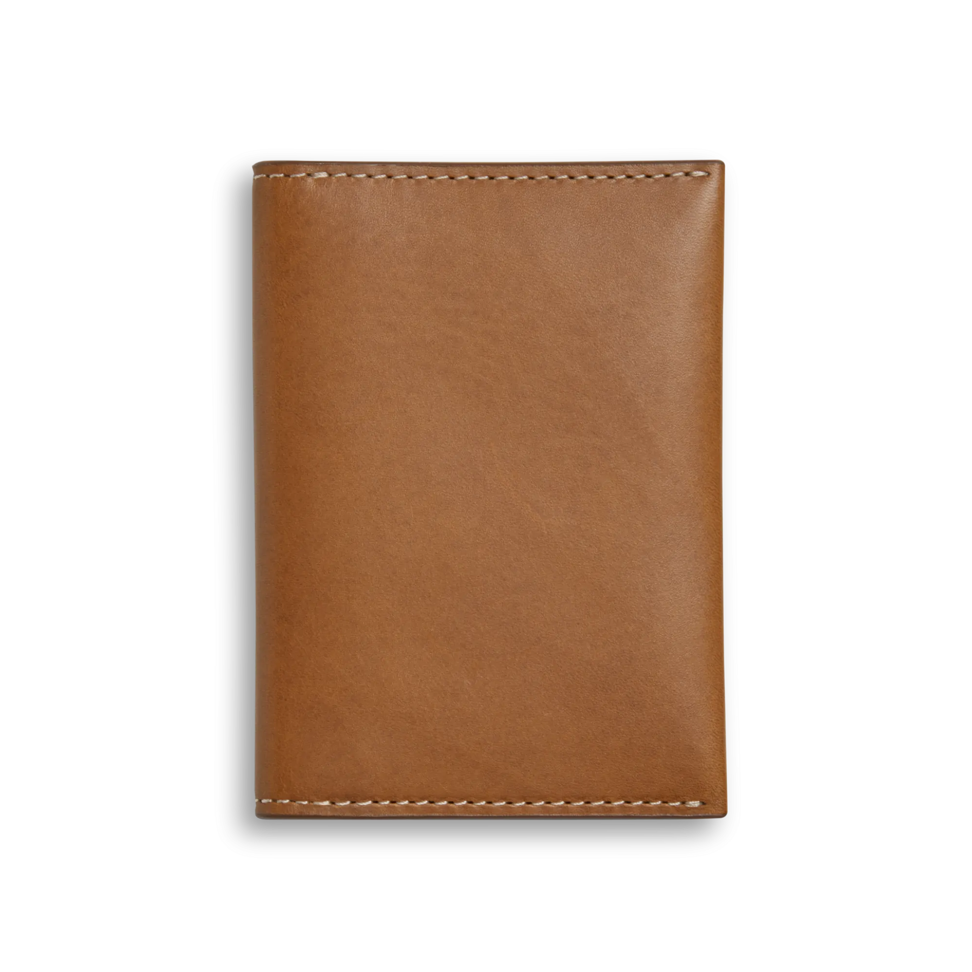 Shinola Monogrammable|Personalizable|Folded Card Holder Wallet Tan