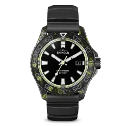 Shinola Automatic Watches|Automatic Watches|Forged Carbon Monster Watch