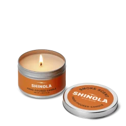 Shinola Shop All|Shop All Home|Hand Poured 4oz Travel Candle Smoke