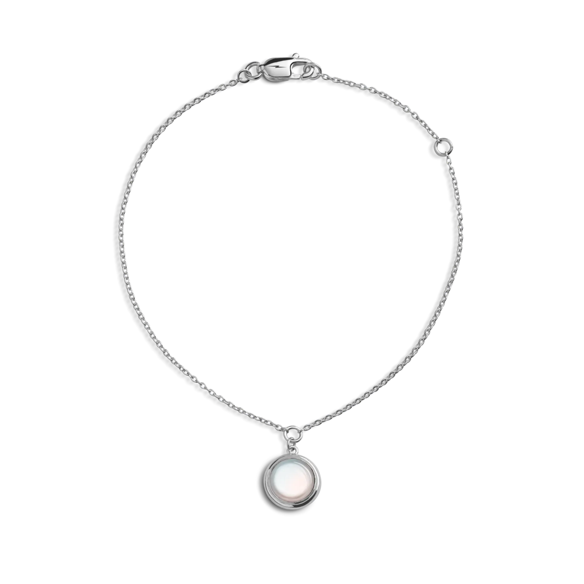 Shinola Engravable|Bracelets|Heirloom Charm Bracelet Mother of Pearl