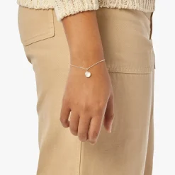 Shinola Engravable|Bracelets|Heirloom Charm Bracelet Mother of Pearl