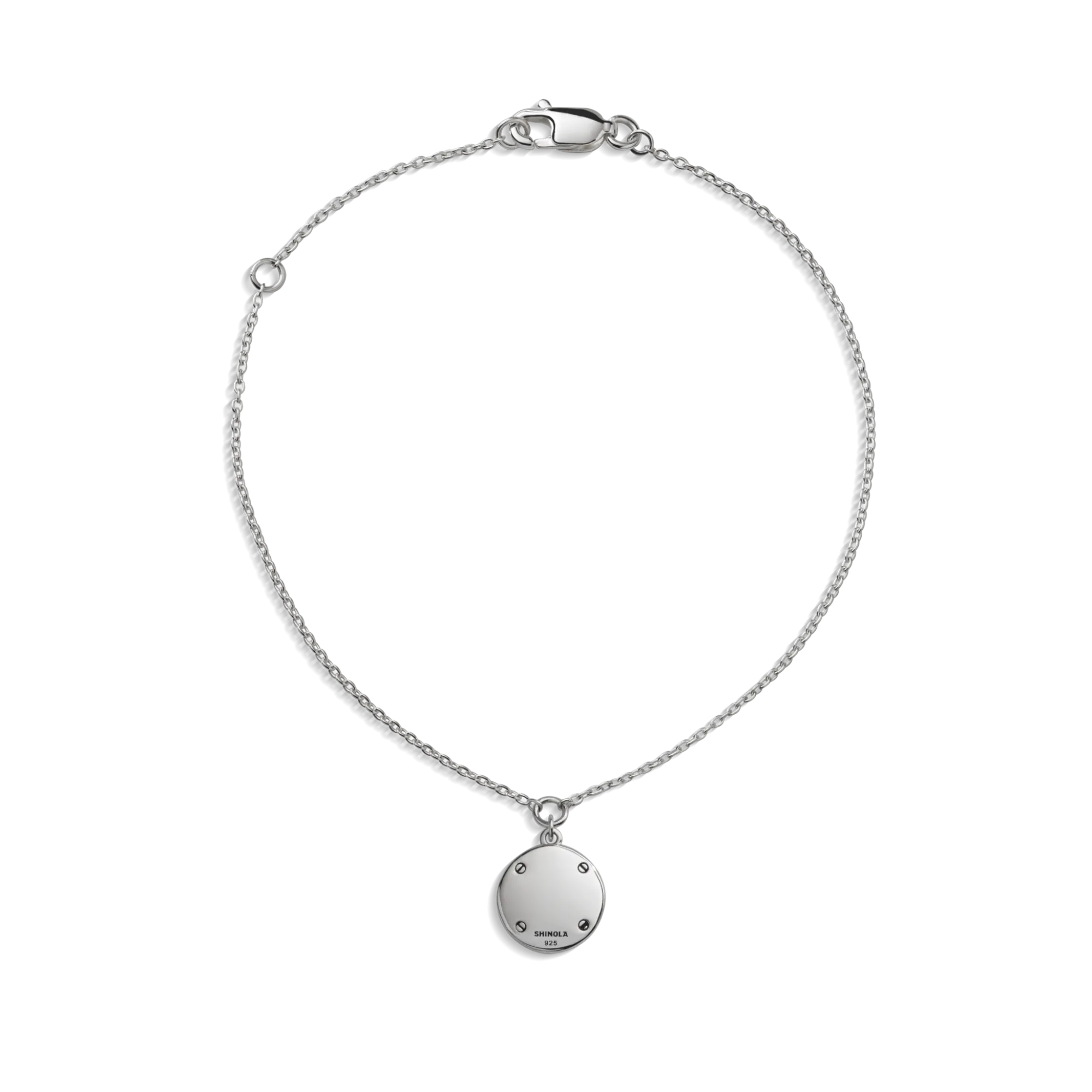 Shinola Engravable|Bracelets|Heirloom Charm Bracelet Mother of Pearl