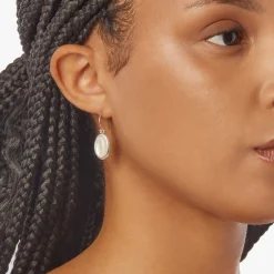Shinola Best Sellers|Best Sellers|Heirloom Drop Earrings Mother of Pearl