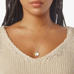 Shinola Engravable|Best Sellers|Heirloom Pendant Necklace Mother of Pearl
