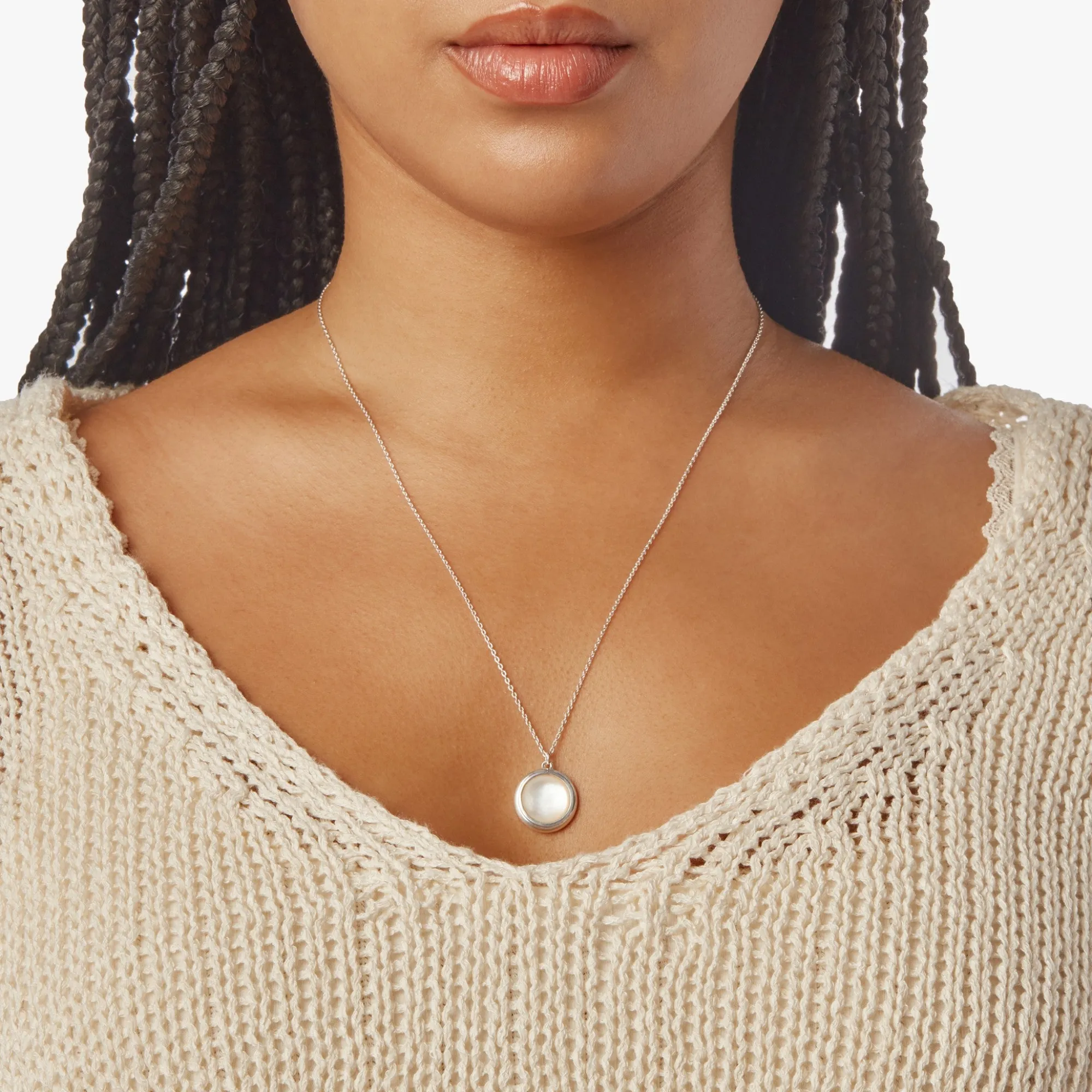 Shinola Engravable|Best Sellers|Heirloom Pendant Necklace Mother of Pearl