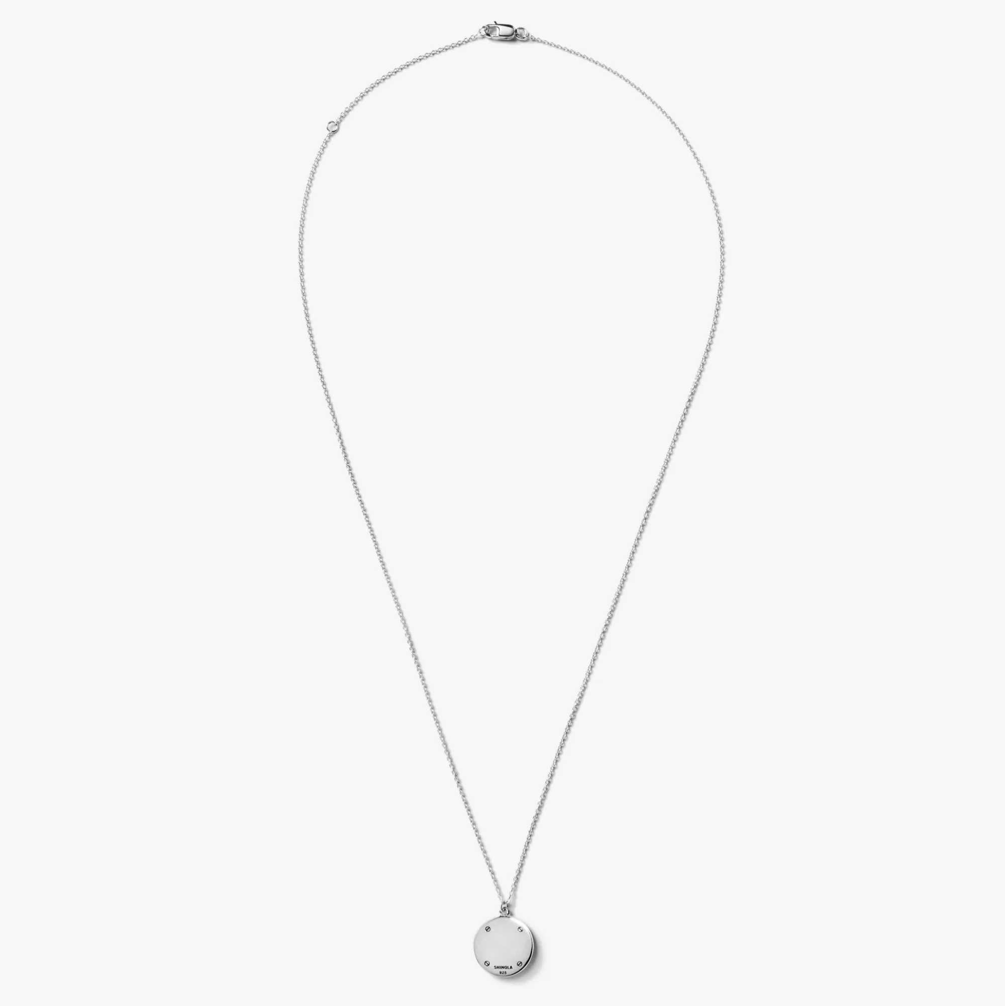 Shinola Engravable|Best Sellers|Heirloom Pendant Necklace Mother of Pearl