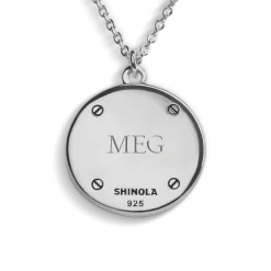 Shinola Engravable|Best Sellers|Heirloom Pendant Necklace Mother of Pearl