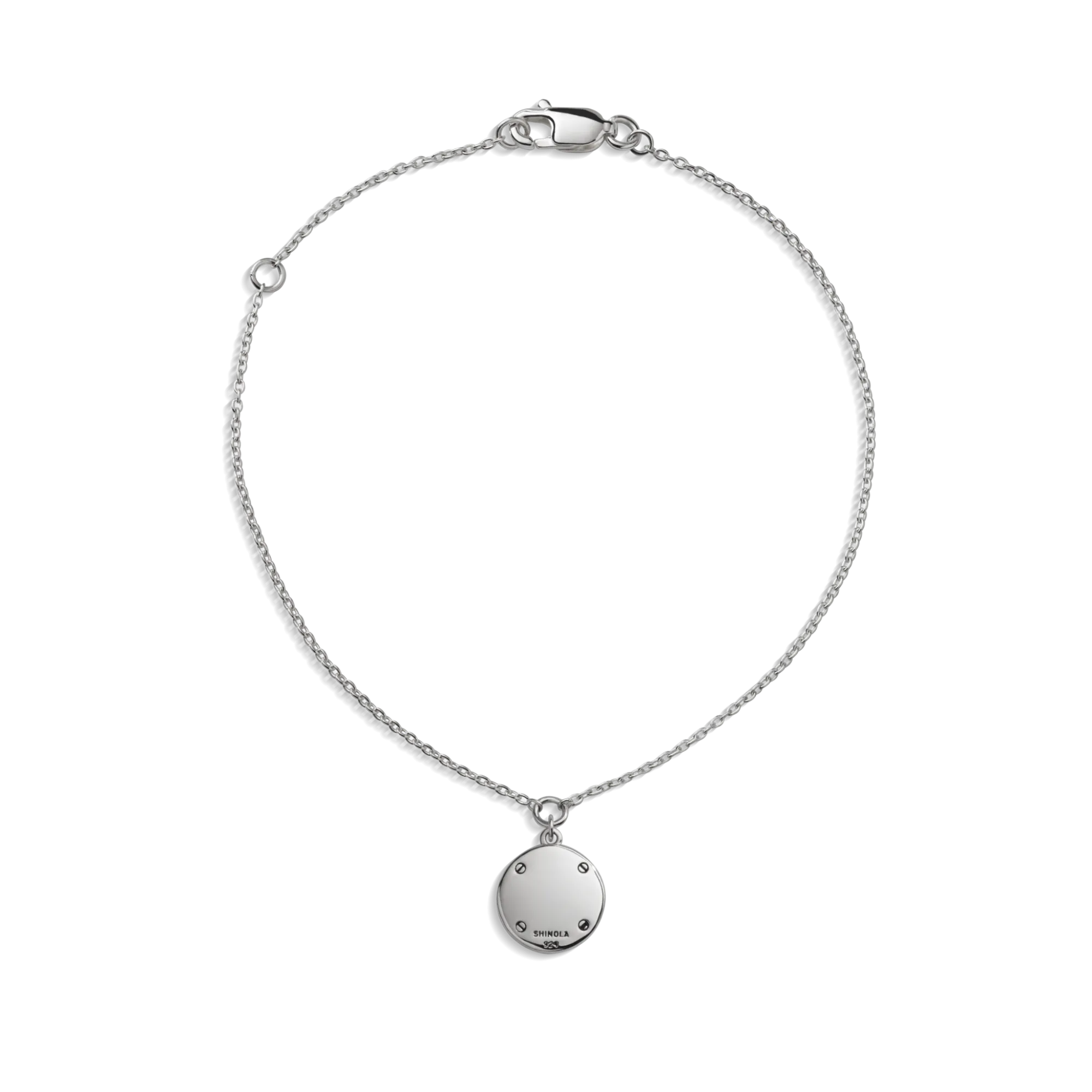 Shinola Engravable|Bracelets|Heirloom Charm Bracelet Turquoise