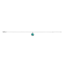 Shinola Engravable|Bracelets|Heirloom Charm Bracelet Turquoise