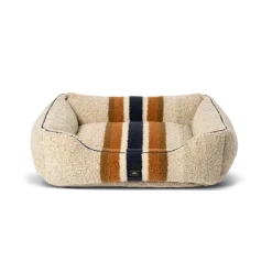 Shinola Shop All|Shop All Home|Kuddle Dog Bed Oat Stripe