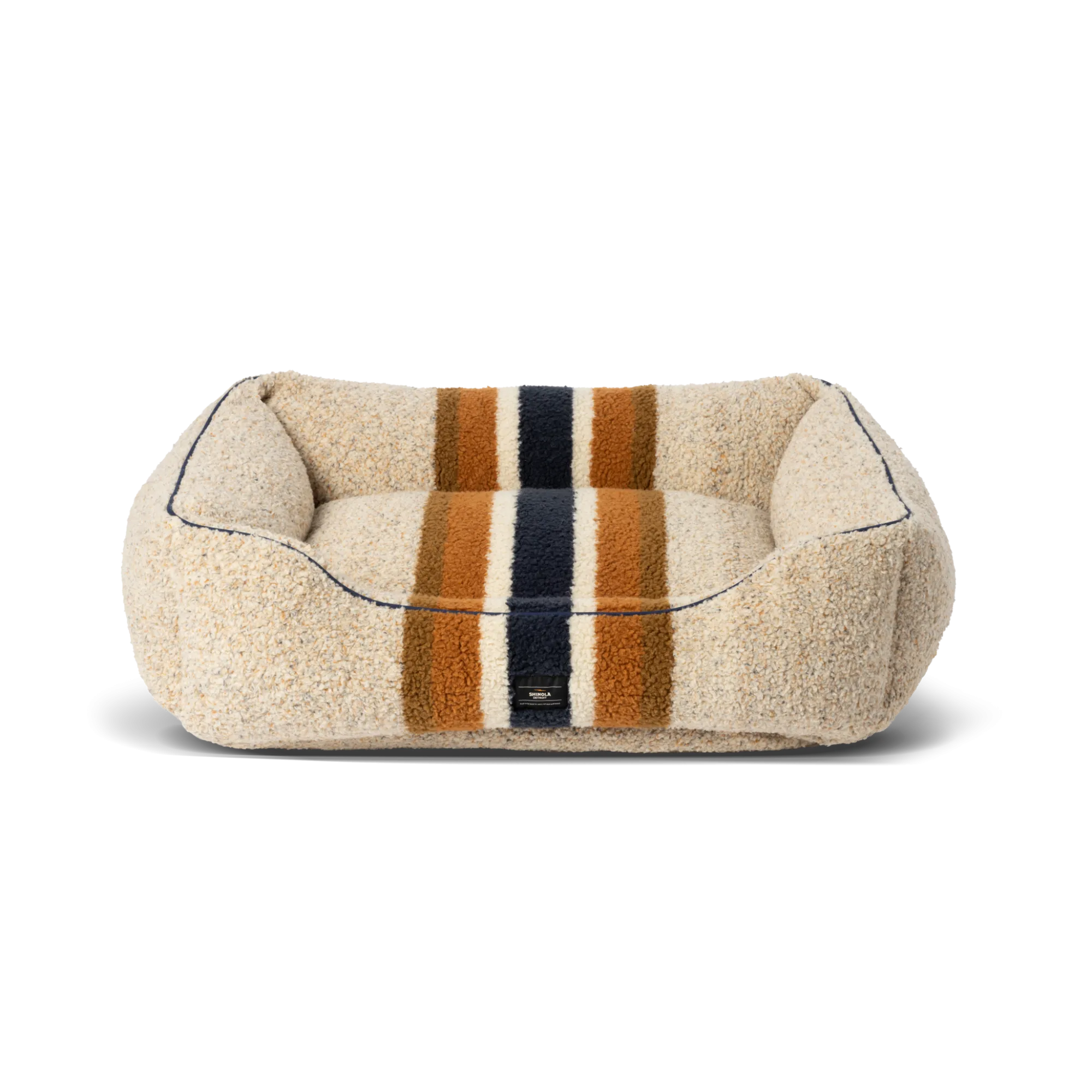 Shinola Shop All|Shop All Home|Kuddle Dog Bed Oat Stripe