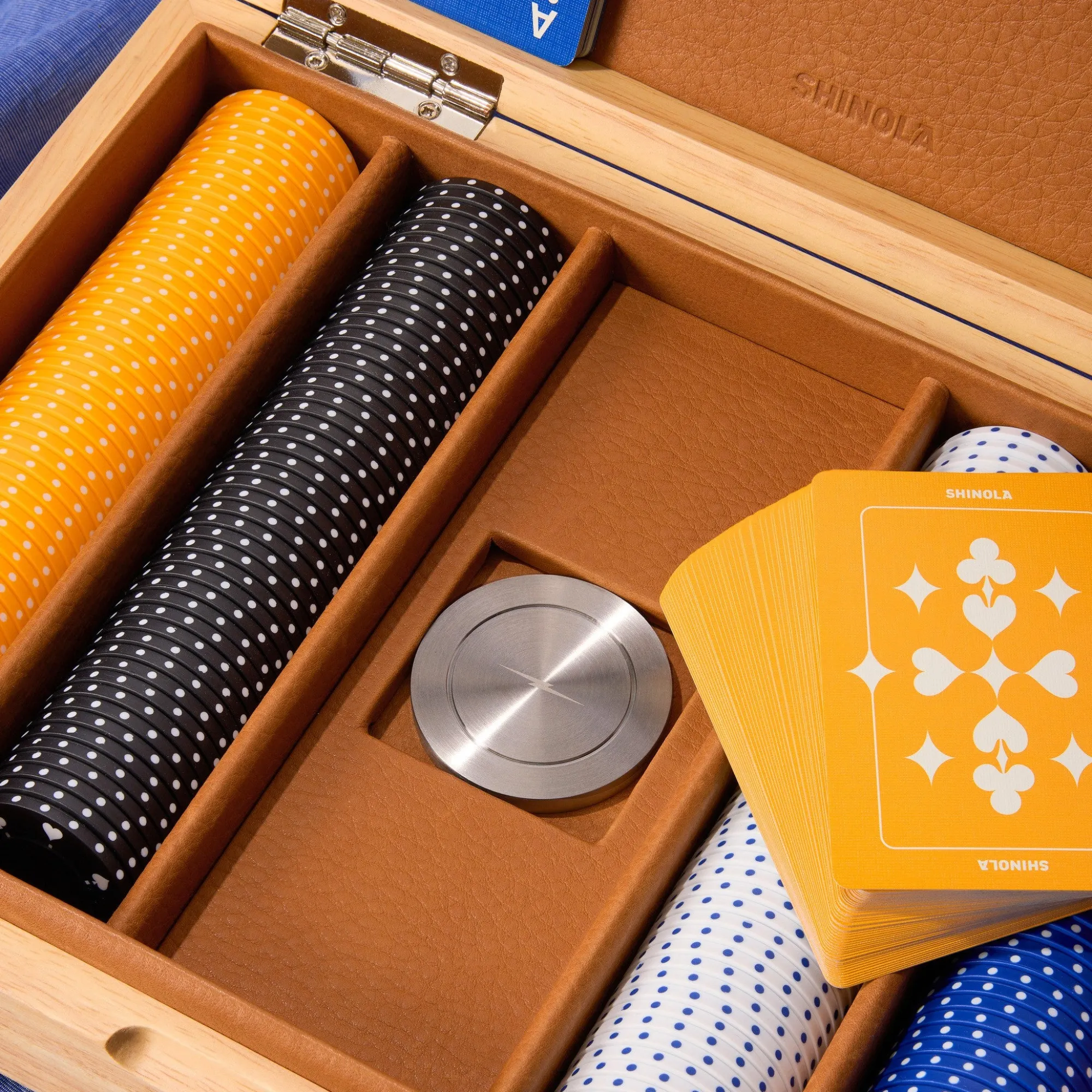 Shinola Shop All|Best Sellers|Lacquered Wood Poker Set