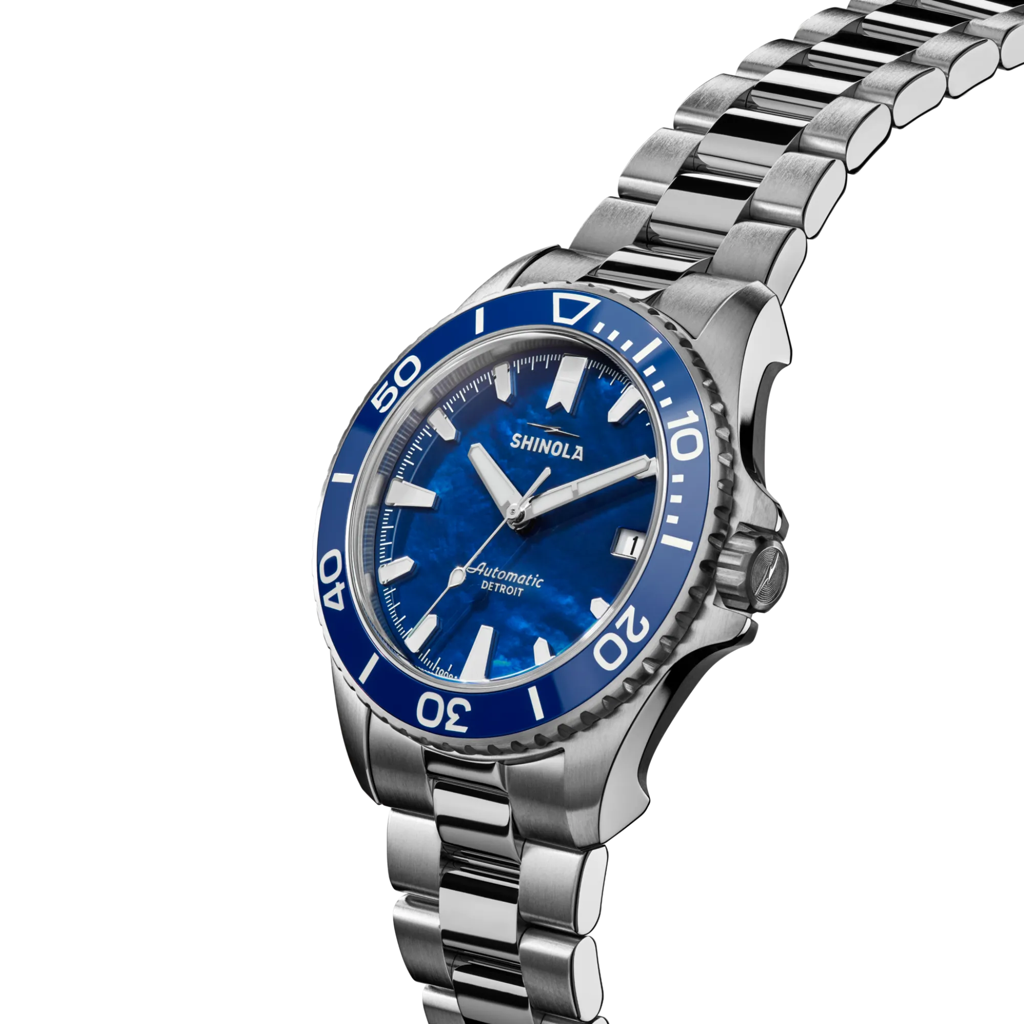 Shinola Automatic Watches|Automatic Watches|Monster Automatic Dive Watch Lake Michigan