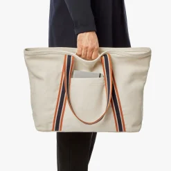 Shinola Tote Bags|Shop All Men'S Leather & Bags|Large Easy Canvas Tote Natural