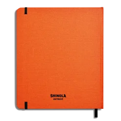 Shinola Shop All|Journals|Large Hard Plain Sketchbook Bold Orange