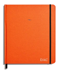 Shinola Shop All|Journals|Large Hard Plain Sketchbook Bold Orange