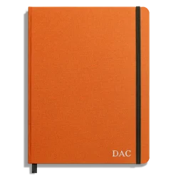 Shinola Personalizable|Journals|Large Hard Ruled Journal Bold Orange