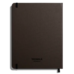 Shinola Personalizable|Journals|Large Hard Ruled Journal Espresso