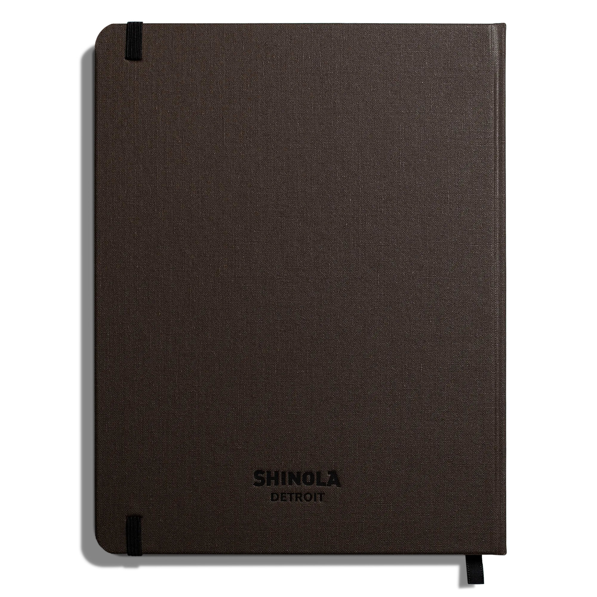 Shinola Personalizable|Journals|Large Hard Ruled Journal Espresso