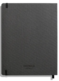 Shinola Personalizable|Journals|Large Soft Ruled Journal Charcoal