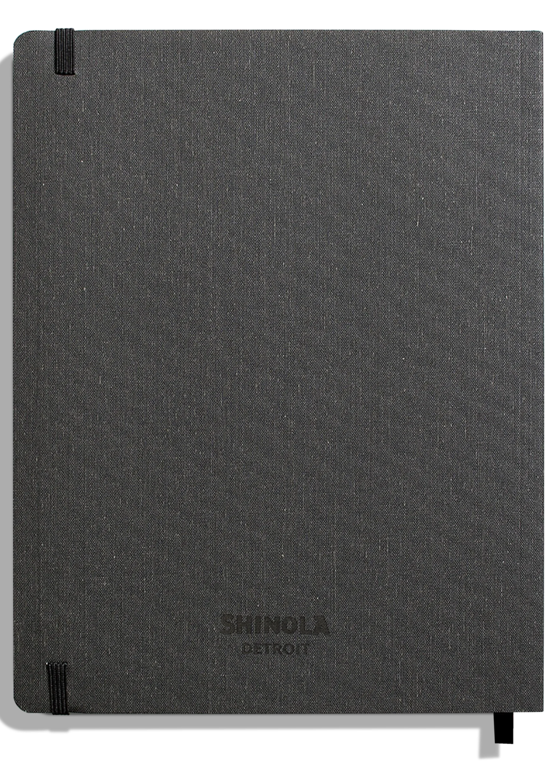 Shinola Personalizable|Journals|Large Soft Ruled Journal Charcoal