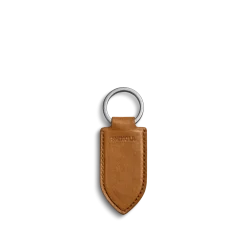 Shinola Monogrammable|Personalizable|Leather Monogram Key Fob Tan