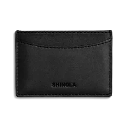 Shinola Shop All Men'S Leather & Bags|Wallets|Leather 3 Pocket Card Case Black