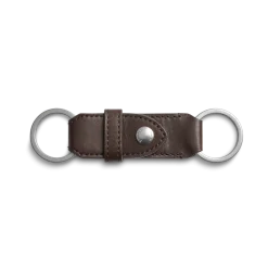 Shinola Shop All Men'S Leather & Bags|Shop All|Leather Valet Key Fob Dark Brown
