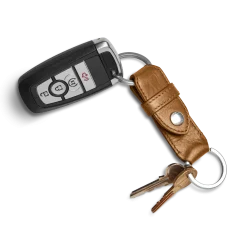 Shinola New Arrivals|Shop All Men'S Leather & Bags|Leather Valet Key Fob Tan/Tan