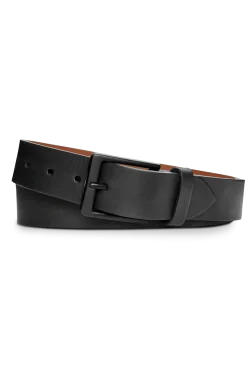 Shinola Best Sellers|Belts|1 1/2" Lightning Bolt Keeper Belt