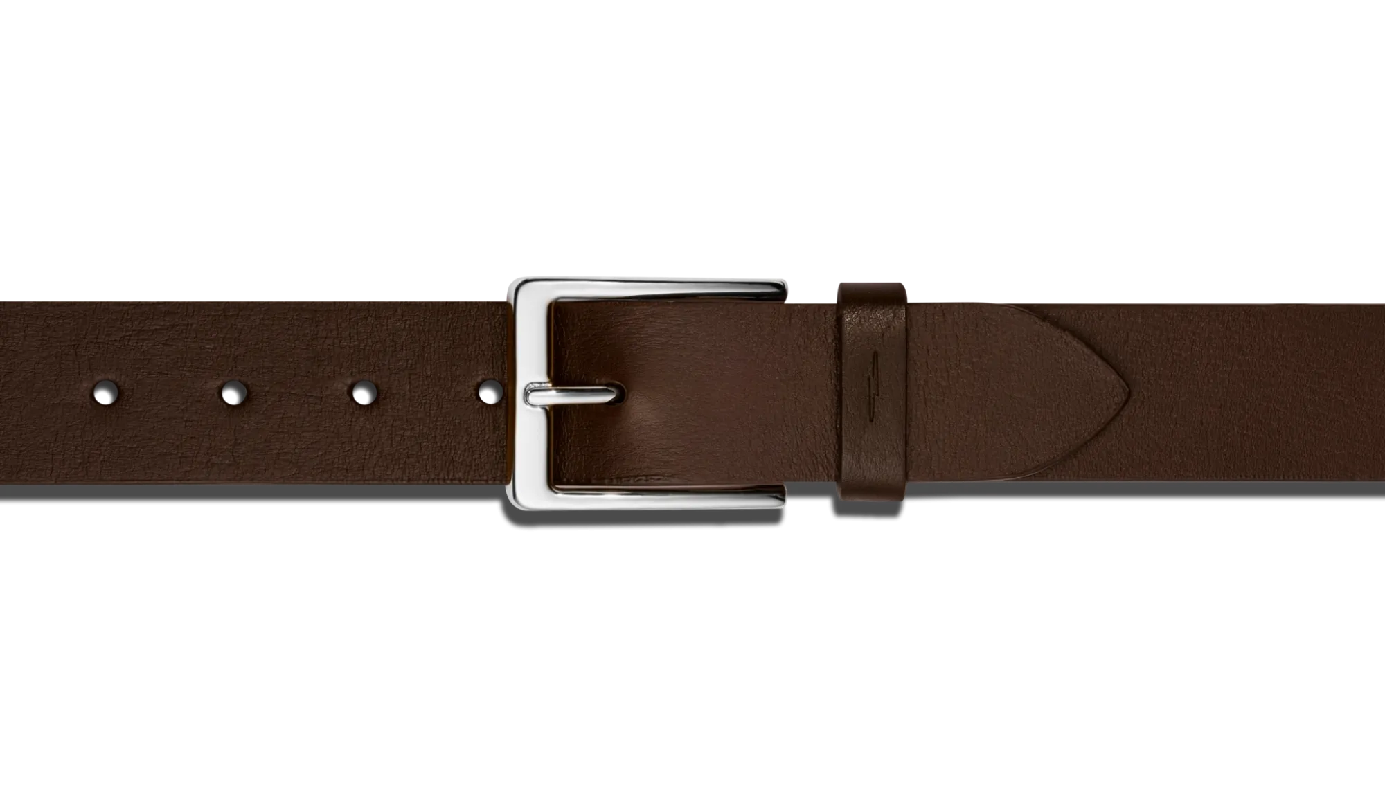 Shinola Best Sellers|Belts|1 1/2" Lightning Bolt Keeper Belt