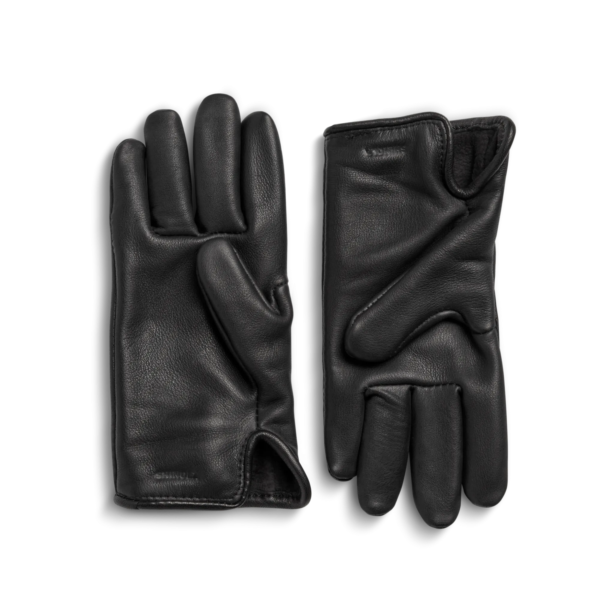 Shinola Shop All|Shop All Home|Lined Leather Gloves Black