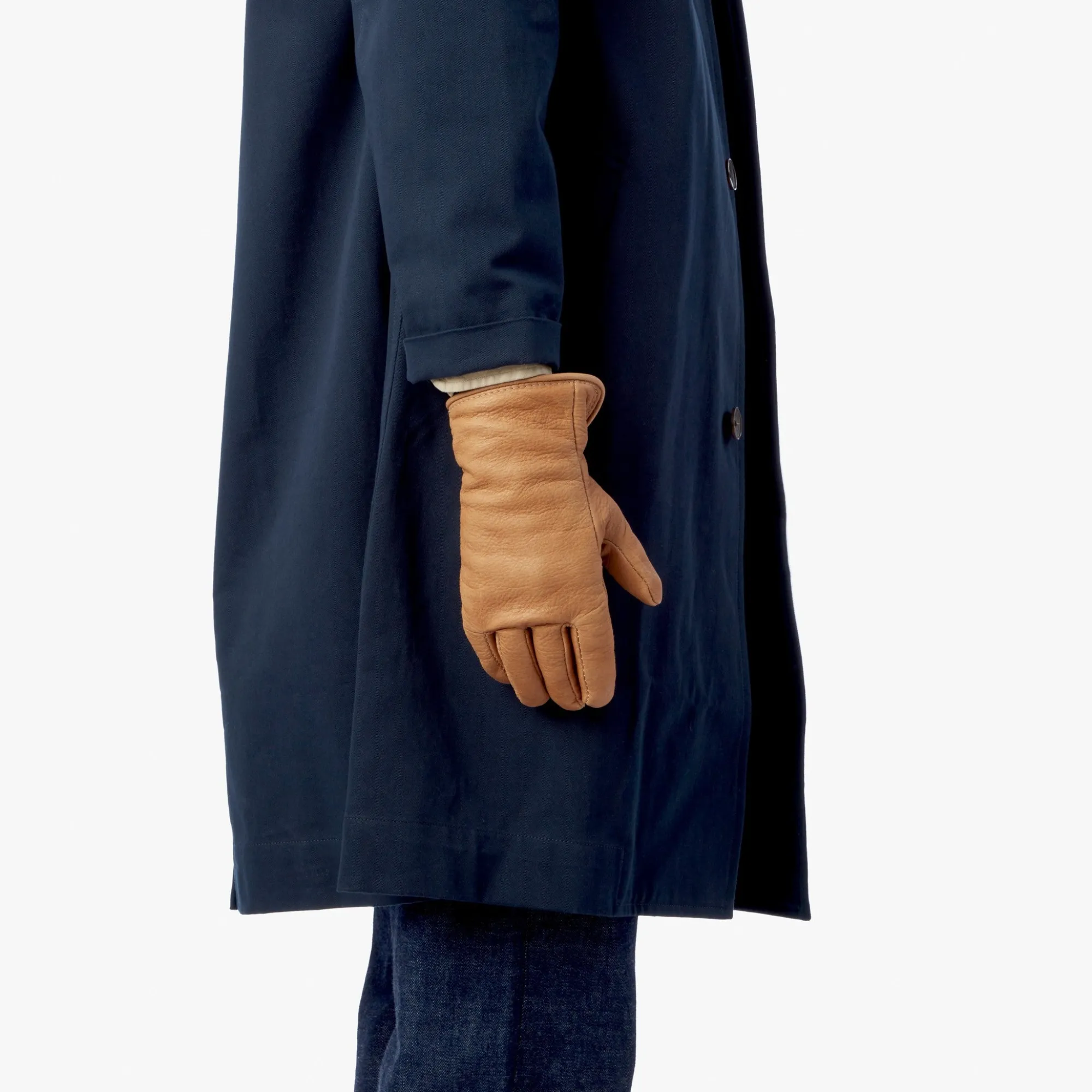 Shinola Shop All|Shop All Home|Lined Leather Gloves Tan