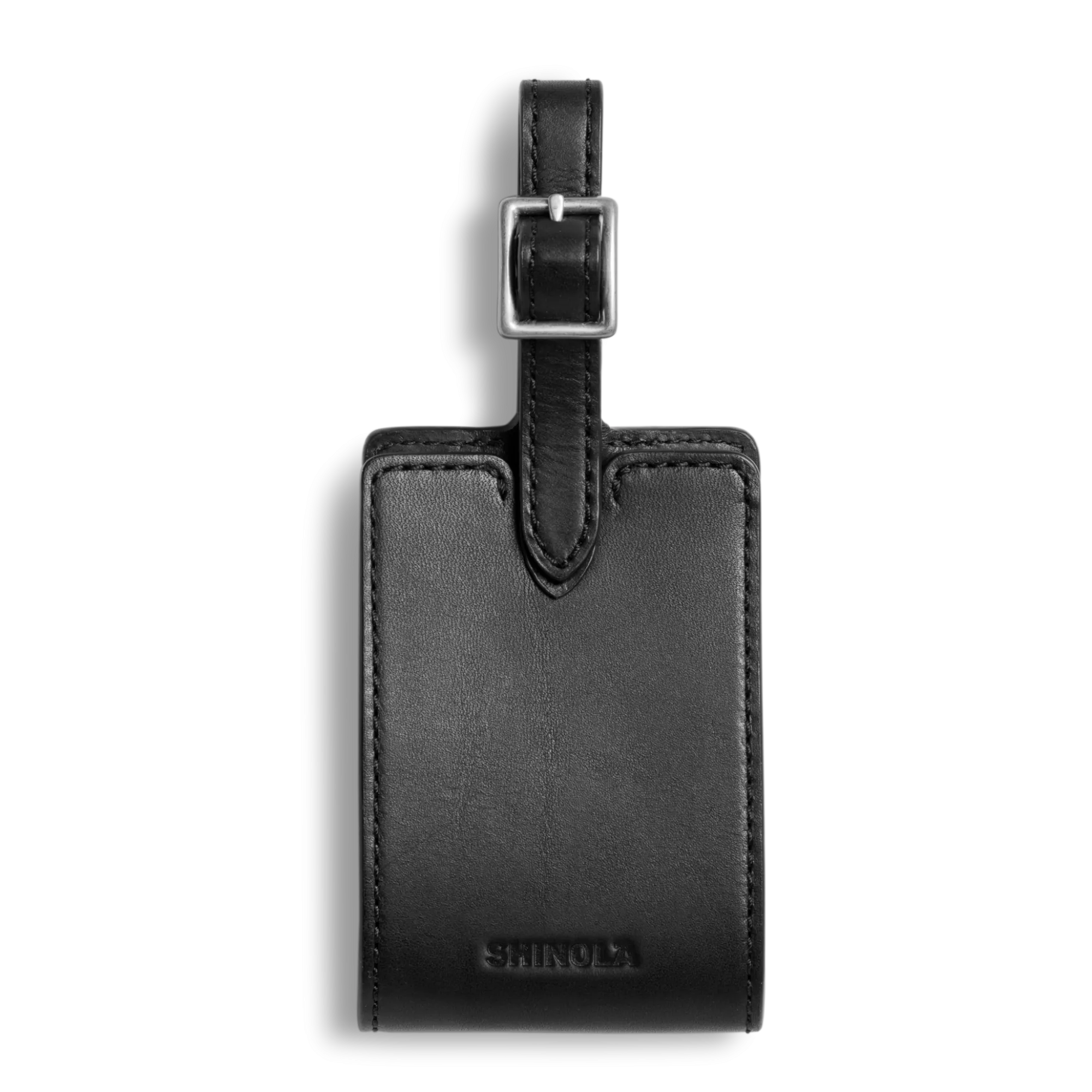 Shinola Monogrammable|Personalizable|Luggage Tag Black