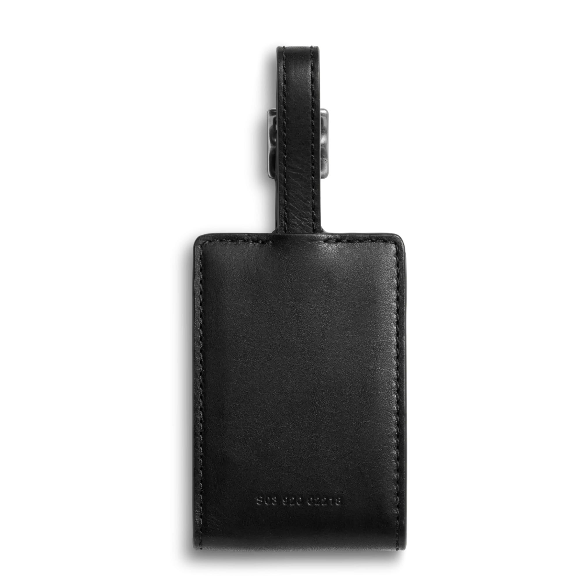 Shinola Monogrammable|Personalizable|Luggage Tag Black