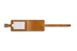 Shinola Monogrammable|Personalizable|Luggage Tag Tan